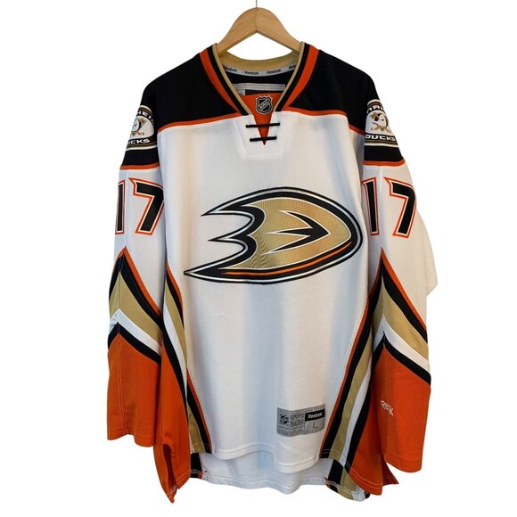 Anaheim Ducks Ryan Kesler #17 Reebok 2014 NHL Sewn Hockey Jersey L 9045 - Picture 1 of 10